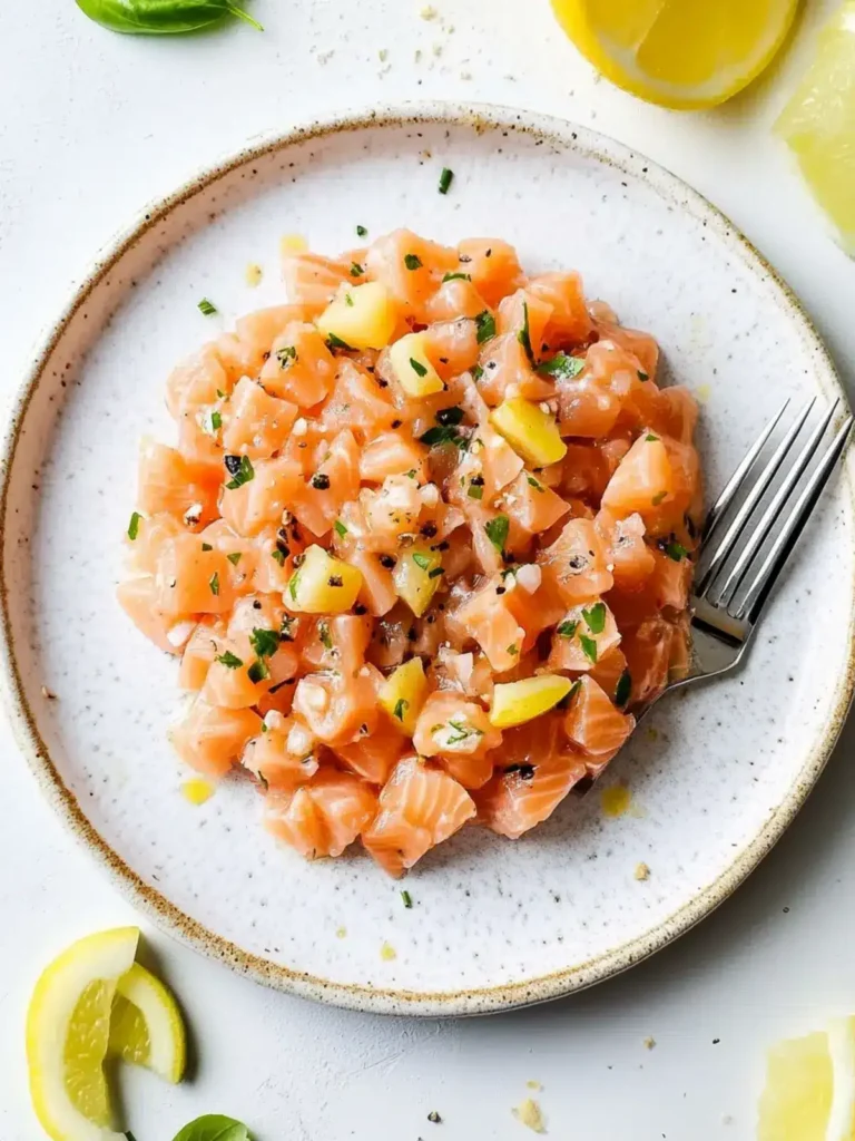 Quick & Easy Salmon Tartare: A Fresh Appetizer Delight